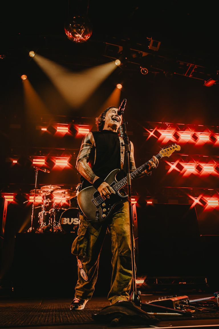 Bush performing live at AEC Theatre in Adelaide